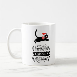 Taza De Café Calorías de navidades no cuentan