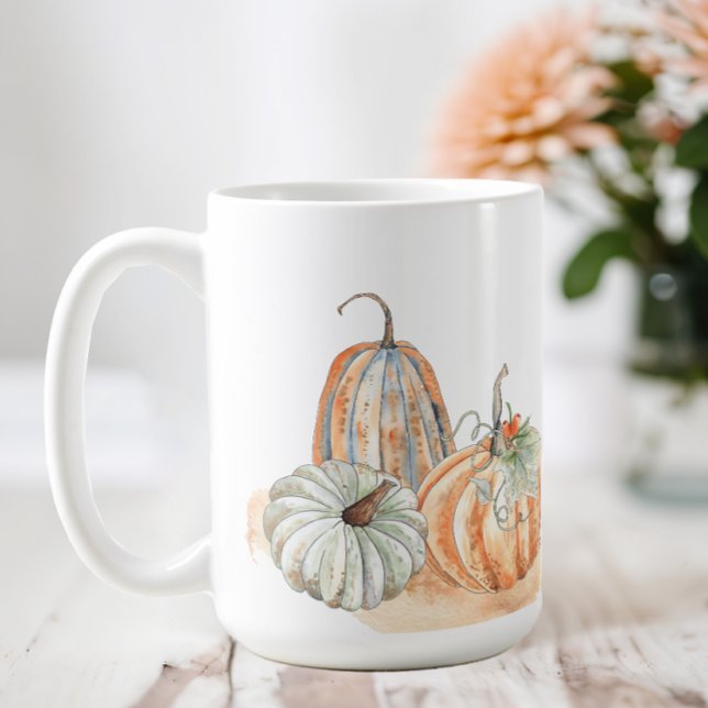 Taza De Café Calzas acuáticas de otoño (Fall Pumpkins Coffee Mug)