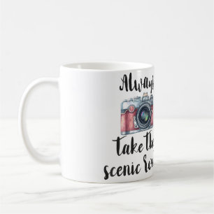 Taza De Café Cámara de agua rosa Mens cita inspiradora Ph