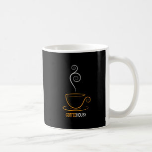 Taza De Café Cámara de café negra clásica