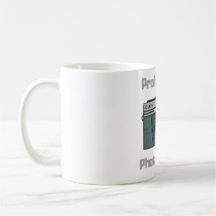 Taza De Café Cámara de Fotógrafo Profesional Vintage Retro