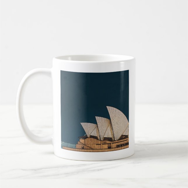 Taza De Café Cámara de ópera de Sídney (Izquierda)