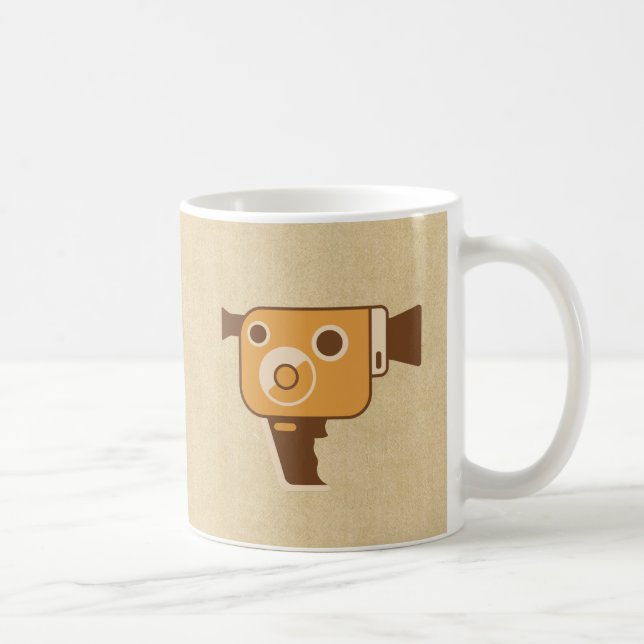 Taza De Café Cámara de película del cineasta (Derecha)