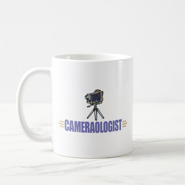 Taza De Café Cámara divertida (Izquierda)