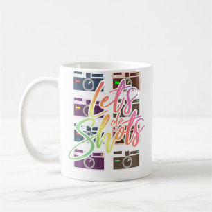 Taza De Café Cámara Fotográfica Let's Do Shots - Fotografía