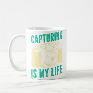 Taza De Café Cámara Fotógrafo Frase Amante de la Fotografía