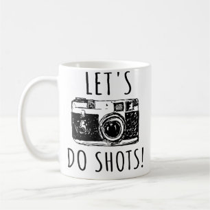Taza De Café Camara Graciosa Vamos A Hacer Fotos Camiseta Fotog