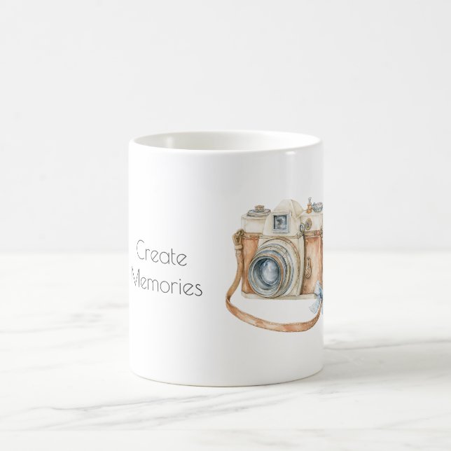 Taza De Café Cámara Lazo Azul (Centro)