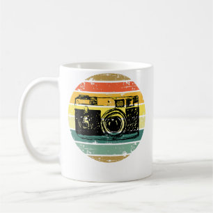 Taza De Café Cámara Retro Vintage Regalo Fotógrafo Fotografía