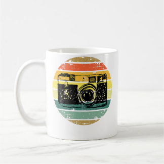 Taza De Café Cámara Retro Vintage Regalo Fotógrafo Fotografía