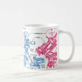Taza De Café Cámaras cinematográficas (color)