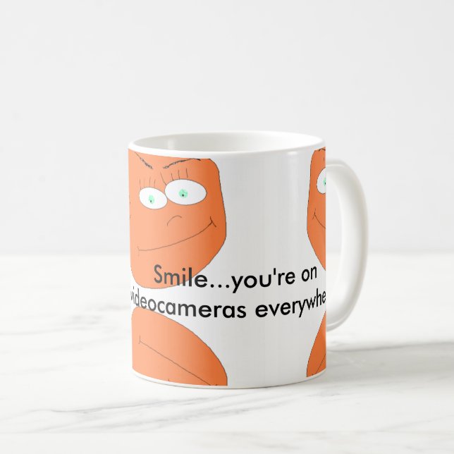 Taza De Café Cámaras por todas partes (Anverso derecho)