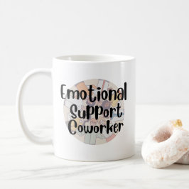 Taza De Café Camarero de apoyo emocional