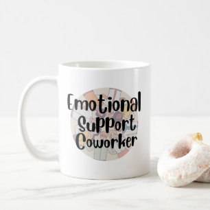 Taza De Café Camarero de apoyo emocional