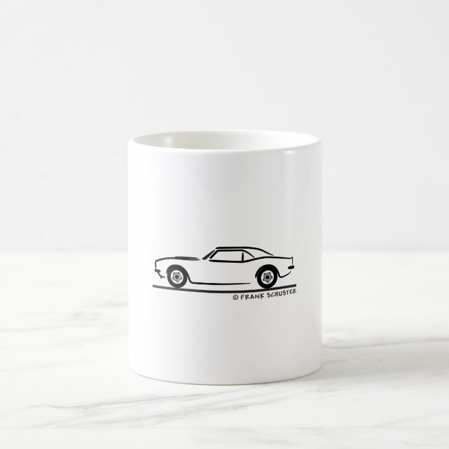 Taza De Café Camaro de 1969 (Centro)