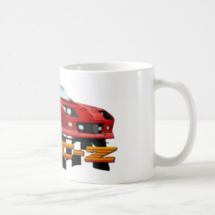 Taza De Café CAMARO_IROC_Z_red