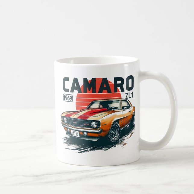 Taza De Café Camaro ZL1 1969 (Derecha)