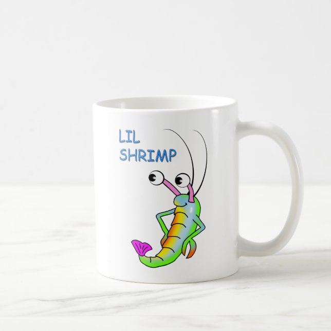 Taza De Café camarón del lil (Derecha)