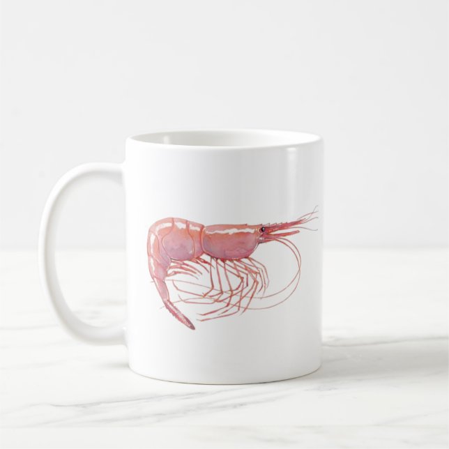 Taza De Café Camarón rosa (Izquierda)
