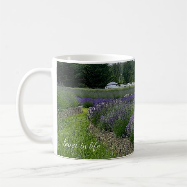 Taza De Café Camas de lavanda (Izquierda)
