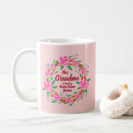 Taza De Café Cambiar el nombre de la abuela amada por los nieto