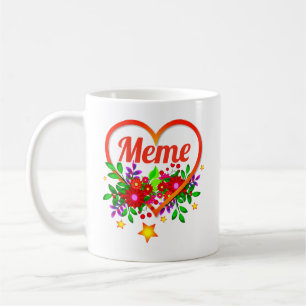 Taza De Café Cambiar el nombre de la abuela - Meme - Corazón y