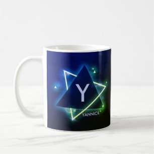 Taza De Café Cambiar el nombre inicial Añadir nombre espacio az