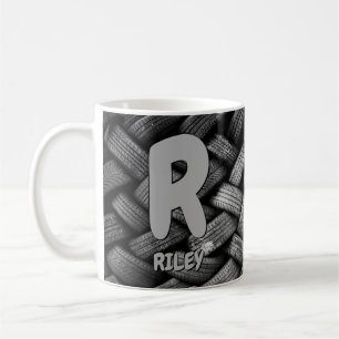 Taza De Café Cambiar el nombre inicial de adición O P Q R S T n