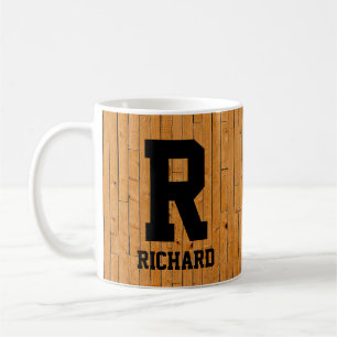 Taza De Café Cambiar el nombre inicial de adición O P Q R S T P