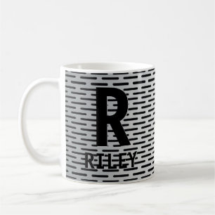 Taza De Café Cambiar el nombre inicial de adición O P Q R T Ran