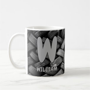 Taza De Café Cambiar el nombre inicial de adición U V W X Y Z N