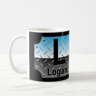 Taza De Café Cambiar el nombre inicial de la adición H I J K L 