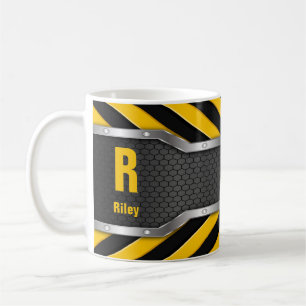Taza De Café Cambiar el nombre inicial de la adición o P Q R T