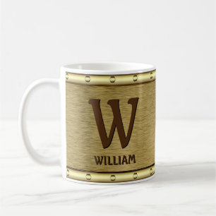 Taza De Café Cambiar el nombre inicial de la adición U V W X Y