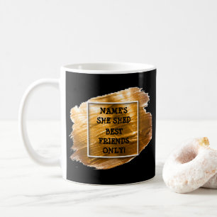 Taza De Café Cambiar el texto Añadir el nombre que le dio al pi