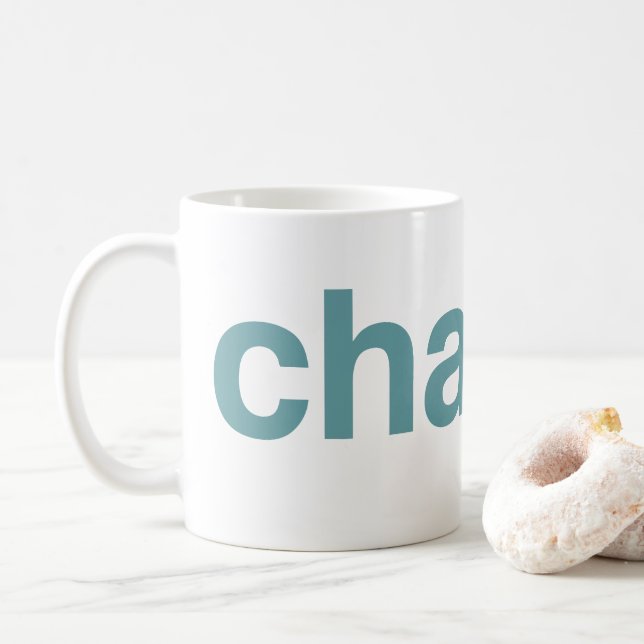 Taza De Café Cambio (Con donut)