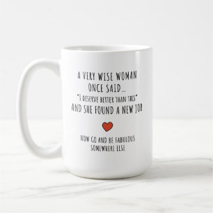 Taza De Café Cambio de Carrera Motivacional