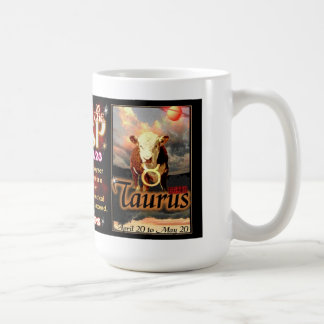 Taza De Café Cambio de signo del zodiaco del tauro del aries