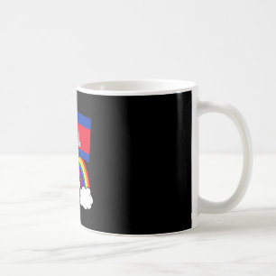 Taza De Café Camboya Orgullosa Bandera Camboyana St Patricks Da