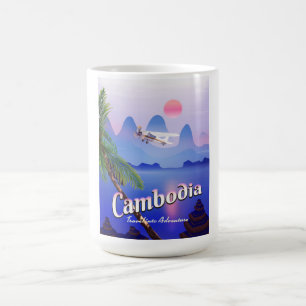 Taza De Café Camboya: 'Viaja a la aventura'