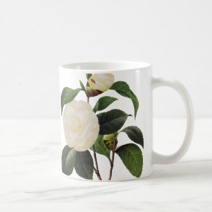 Tazas Camelias Blancas 