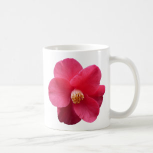 Taza De Café Camelia Roja