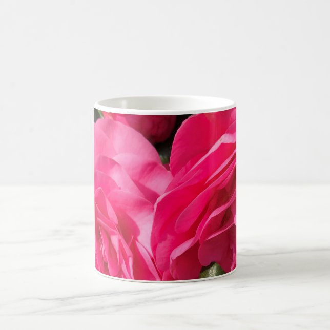 Taza De Café Camelia Rosa Oscuro  (Centro)