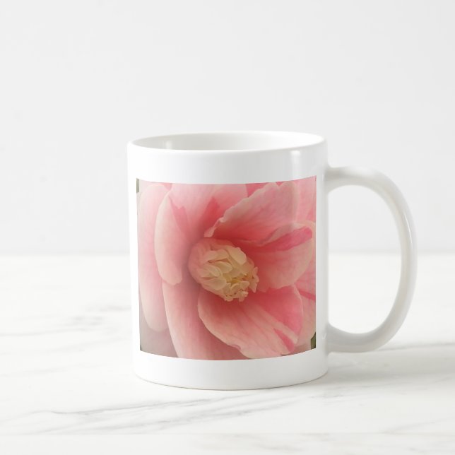 Taza De Café Camellia rosa (Derecha)