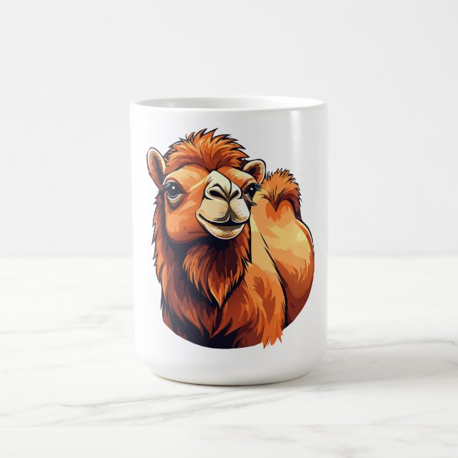 Taza De Café Camello dromedario cabeza (Centro)
