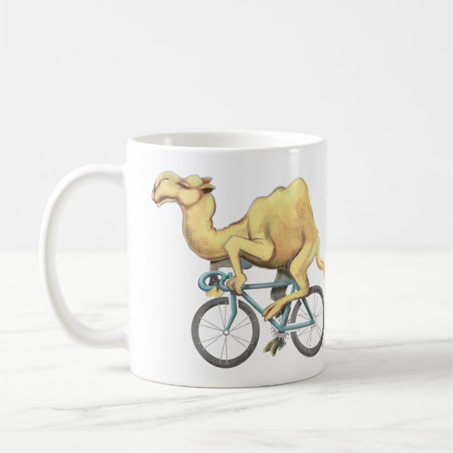 Taza De Café Camello en bicicleta (Izquierda)