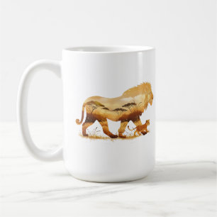 Taza De Café Camina conmigo - para siempre y siempre   Diseño d