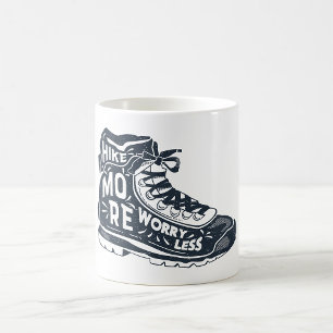 Taza De Café Camina Más Preocúpate Menos