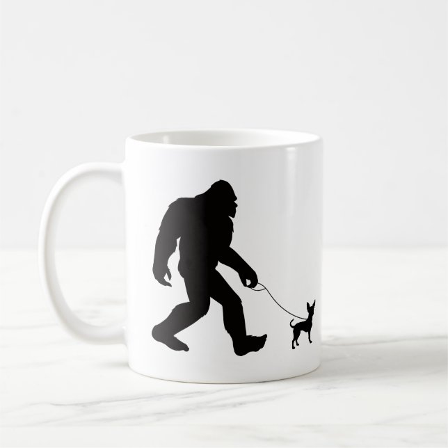 Taza De Café Caminando en bicicleta Chihuahua (Izquierda)