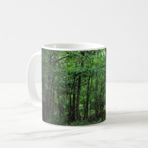 Taza De Café Caminando por el bosque, Chester, Carolina del Sur